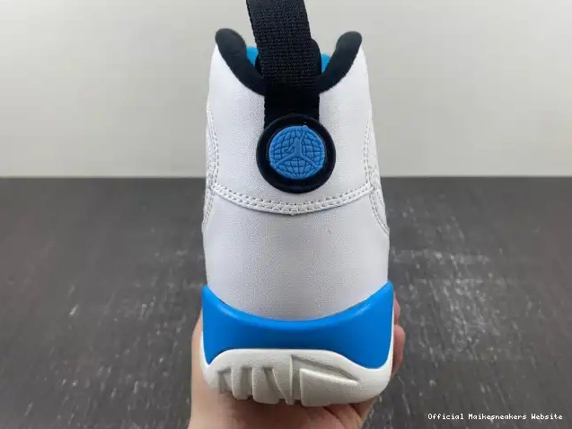 Official Maikesneakers Air Blue 9 Jordan Powder FQ8992-101 0524
